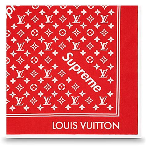 supreme louis vuitton bandana price|supreme x louis vuitton collection.